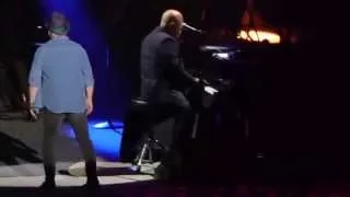 Billy Joel - "Homeward Bound/Late in the Evening" (w/Paul Simon) live @ Nassau Coliseum 8-4-2015
