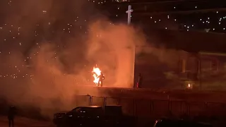 Kanye West Sets Himself on FIRE- #Donda 8/26/21 Chicago