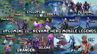 MLBB REVAMP HERO MOBILE LEGENDS HERO REVAMP || REVAMP HERO MLBB || MOBILE LEGENDS REVAMP HERO #mlbb