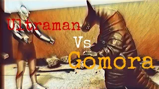 Ultra Man Fight Ep.1: Ultraman Vs Gomora (stop motion battle)