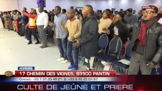 CULTE DE JEÛNE ET PRIERE de LUNDI 26/11/2018