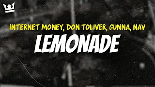 internet money, don toliver, gunna, nav - LEMONADE (LYRICS)