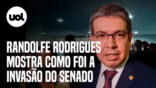 Ataque em Brasília: Líder do governo no Congresso, Randolfe Rodrigues mostra como foi a invasão