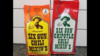 Six Gun Chili Mixin’s: Original & Chipotle Review