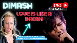 👼 DIMASH | DREAM OF LOVE AND RISE TO HEAVEN | Love is like a dream | Vocal coach Reaction Analysis