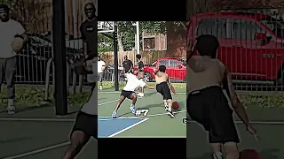 Streetball Ankle Breakers🔥 #shorts  #nba #basketballplayer #airball