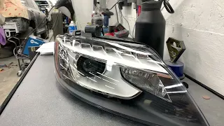 Audi q7 headlamp assembly