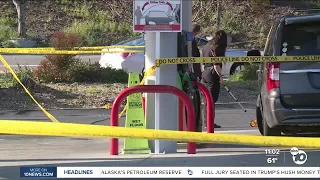 SDPD investigating deadly stabbing at gas station in Redwood Village