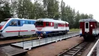 Маневры ТУ2-191 на станции Озерная
