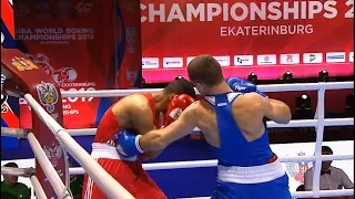 Round of 32 (75kg)  ALFAIFI Jaber (KSA) vs DARCHINYAN Arman (ARM) /AIBA World 2019