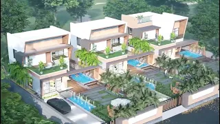 NEW REAL RESIDENTIAL BUILDING 3D