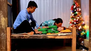 Full set of children's furniture _ Solid wooden bed for baby to sleep - Phuong's family life. Ep 42