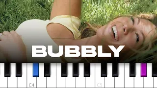 Colbie Caillat - Bubbly (piano tutorial)