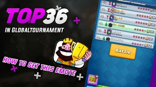 HOW TO GET THIS GLOBAL🏆 TOURNAMENT EMOTE EXPLAINED!