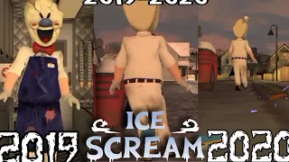Evolution of tutorial in Ice Scream games🧊 (2019-2021)•Evolution of Games🔥|@KepleriansTeamGames