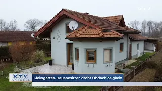 +++Kleingarten-Hausbesitzer droht nach wie vor Obdachlosigkeit+++