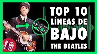 Las 10 Mejores Líneas de BAJO de THE BEATLES | Radio-Beatle