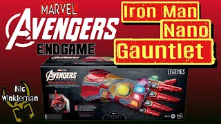 📦 Unboxing: Iron Man's Nano Gauntlet, Avengers Endgame- Legend series Hasbro