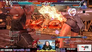 You think only Hwoarang don't block ? Watch this ! 😂