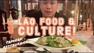 🇱🇦Best Lao Food & Culture Showcase! Tamnak Lao Restaurant, Vientiane!