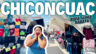 🔴 Así es tianguis ROPA CHICONCUAC🔥 Ideal para NEGOCIO ‼ BARATA y de calidad 😱 Precios ✅ Tips REALES