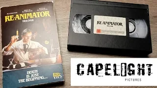 RE-ANIMATOR TRILOGIE Blu-Ray VHS Edition Capelight Unboxing Herbert West