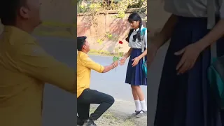 proposes school girl#.  Sumit cool Dubey ♥️👍🌹♥️♥️♥️♥️♥️♥️♥️♥️♥️♥️