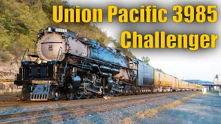 Union Pacific Steam Locomotive 3985 "Challenger" in St. Paul