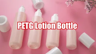 Eu-beauty pink PETG lotion bottle series.#pink #petg #lotion #bottle