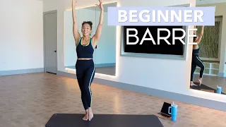 Beginner Barre Workout for a FULL BODY BURN! 20 Mins No Equipment Needed!