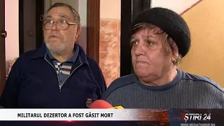 MILITARUL DEZERTOR A FOST GĂSIT MORT