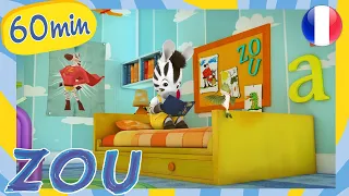 ZOU Compilation en français 🦓 Zou et la page manquante 📖 Dessin animé