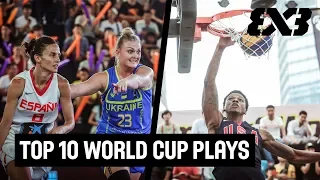 Top 10 FIBA 3x3 World Cup Plays of all Time! | FIBA 3x3