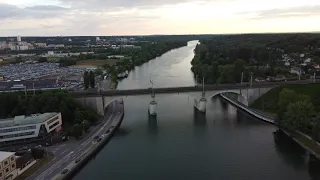 France, Melun - Seine River