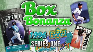 1996 Upper Deck Series 1 Hobby Box! (90s INSERTS) - BOX BONANZA