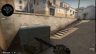 Consistent way to jump on mid box on dust2