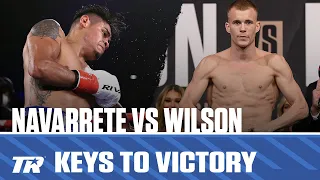 Keys to Victory for Both Emanuel Navarrete and Liam Wilson | Fight Friday 10 PM ET ESPN