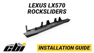 LX570 Rock Sliders 2019-2021