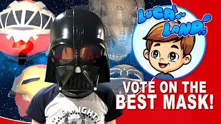 Luca Land - Vote for Your Favorite Kid's Mask