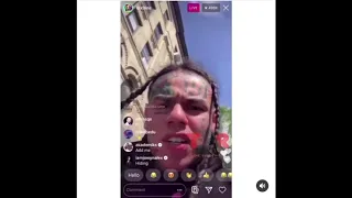 6ix9ine disses popsmoke, xxxtentacion and nipsey hussle on Instagram live!!!