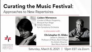 UCMF Webinar: Curating the Music Festival: Approaches to New Repertoires