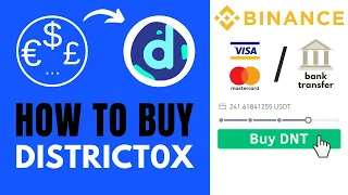 How to buy district0x (DNT) ✅ Step-by-Step Tutorial