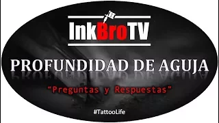 Profundidad de aguja al tatuar