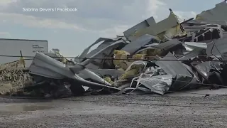 1 dead, dozens hurt in Texas Panhandle town tornado