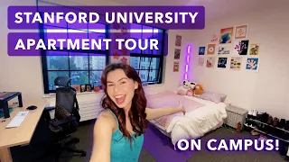 STANFORD ON-CAMPUS APARTMENT TOUR (EVGR-A Duan Family Hall) !!!