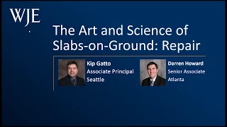 The Art and Science of Slabs-on-Ground: Repair