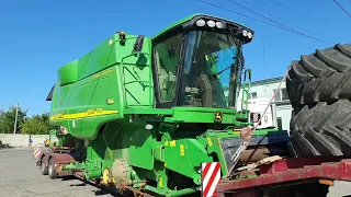 John Deere 9880 i STS. Прибув самий потужний роторний "європеєць"