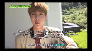 [ENG SUB] Jin BTS self interview (S.G. 2016)