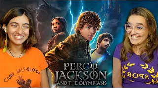 IT'S FINALLY TIME FOR **PERCY JACKSON AND THE OLYMPIANS** (1x01 Reaction) - FIRST TIME WATCHING!!