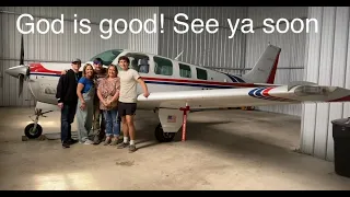 Beechcraft Bonanza Landing on Mustang Beach